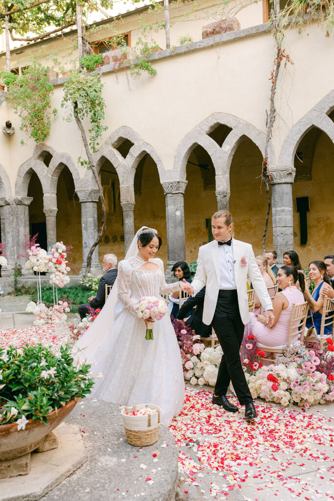 Sorrento wedding planner Chiostro di San Francesco ceremony