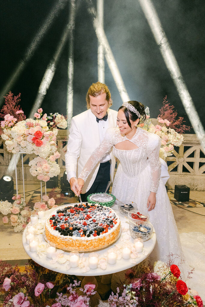 millefoglie cake wedding in Sorrento Italy wedding planner